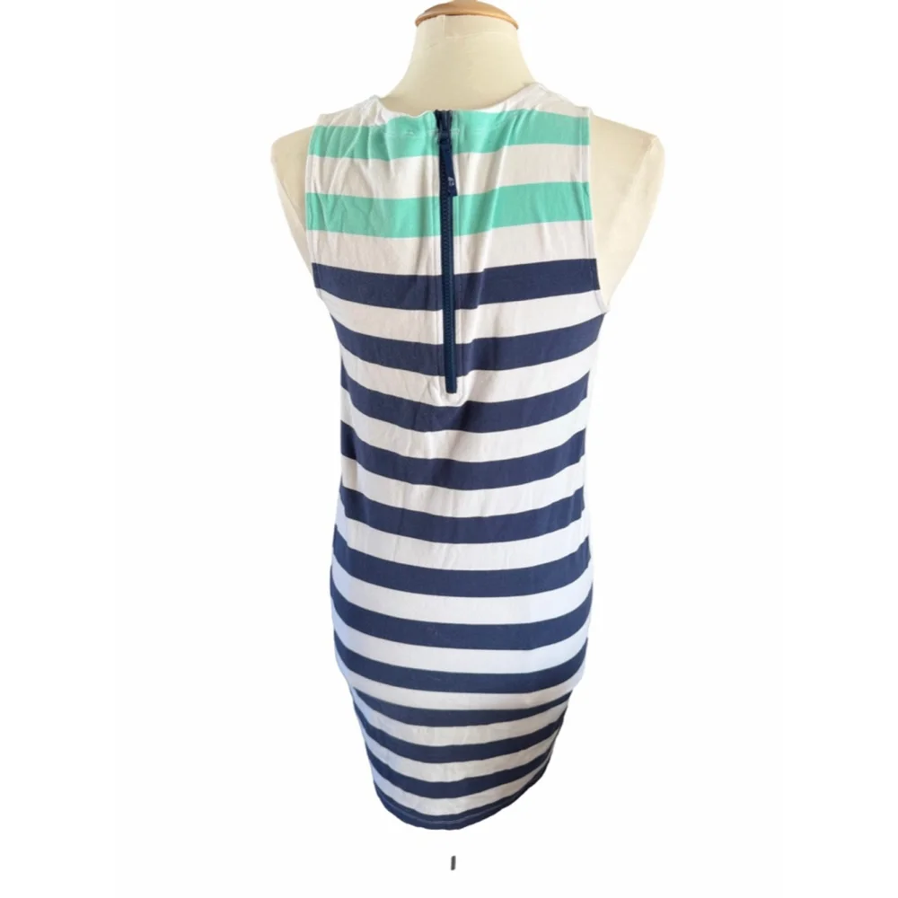 Women's Vineyard Vines Striped Mini Dress XS Navy White